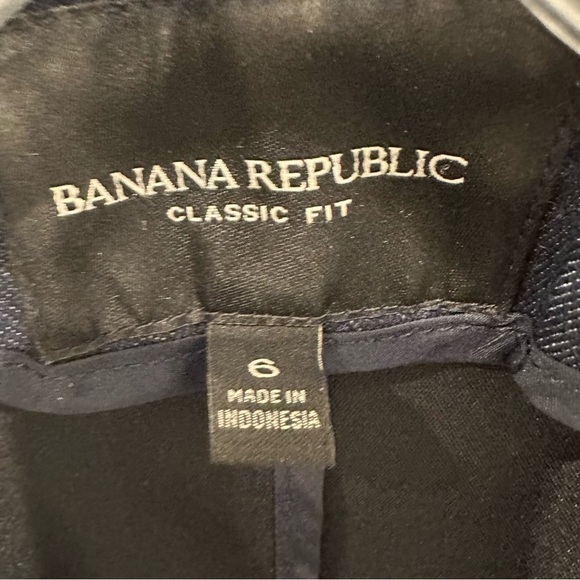 Banana Republic Jean Blazer with Bell Sleeves - Picture 3 of 9